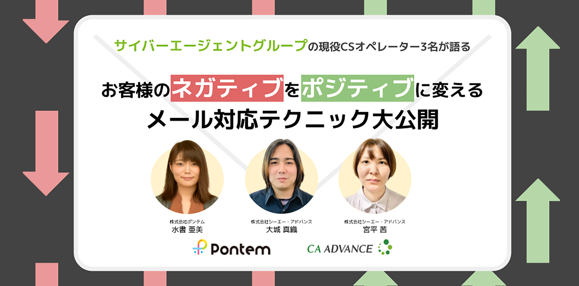 イベントレポート お客様の ネガ を ポジ に変えるメール対応テクニック 株式会社シーエー アドバンス イベントレポート お客様の ネガ を ポジ に変えるメール対応テクニック 株式会社シーエー アドバンス