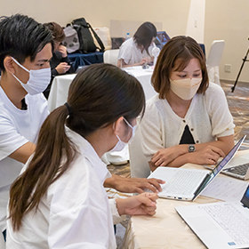 シーエー・アドバンス インターンシップ 過去の様子